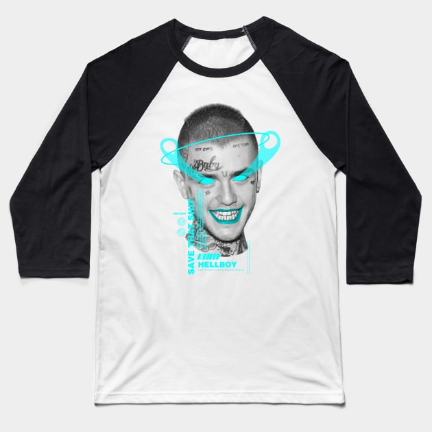 lil peep Baseball T-Shirt by mrcatguys